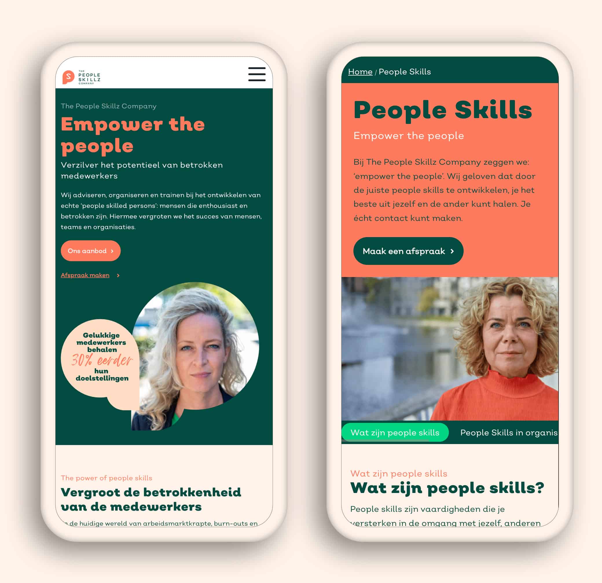 The People Skillz Company nieuwe website